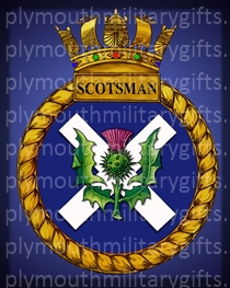 HMS Scotsman Magnet